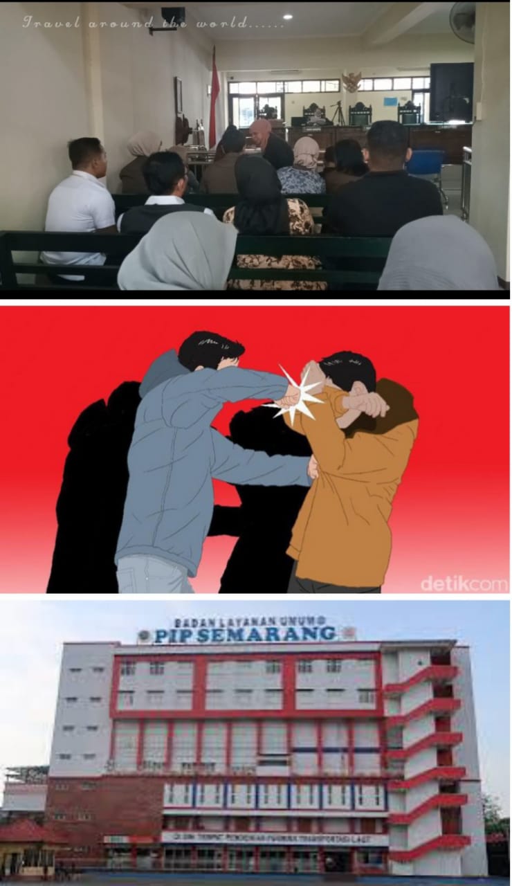 Sidang Kekerasan Oknum Taruna PIP Semarang, Diwarnai Teriakan Bahwa Pelapor Banci, Plonco Kekerasan Fisik Jadi Tradisikah?