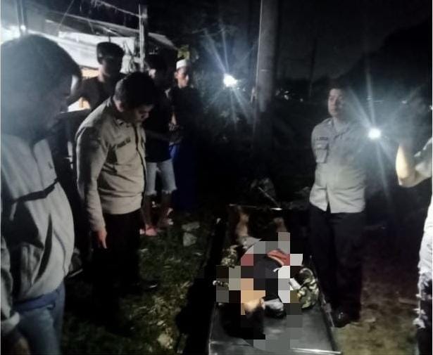 Polsek Sukaraja Olah TKP Bersama Instansi Terkait Adanya Korban Seorang Pria Meninggal Dunia Setelah Terserempet Kereta Api di Sukaraja Bogor