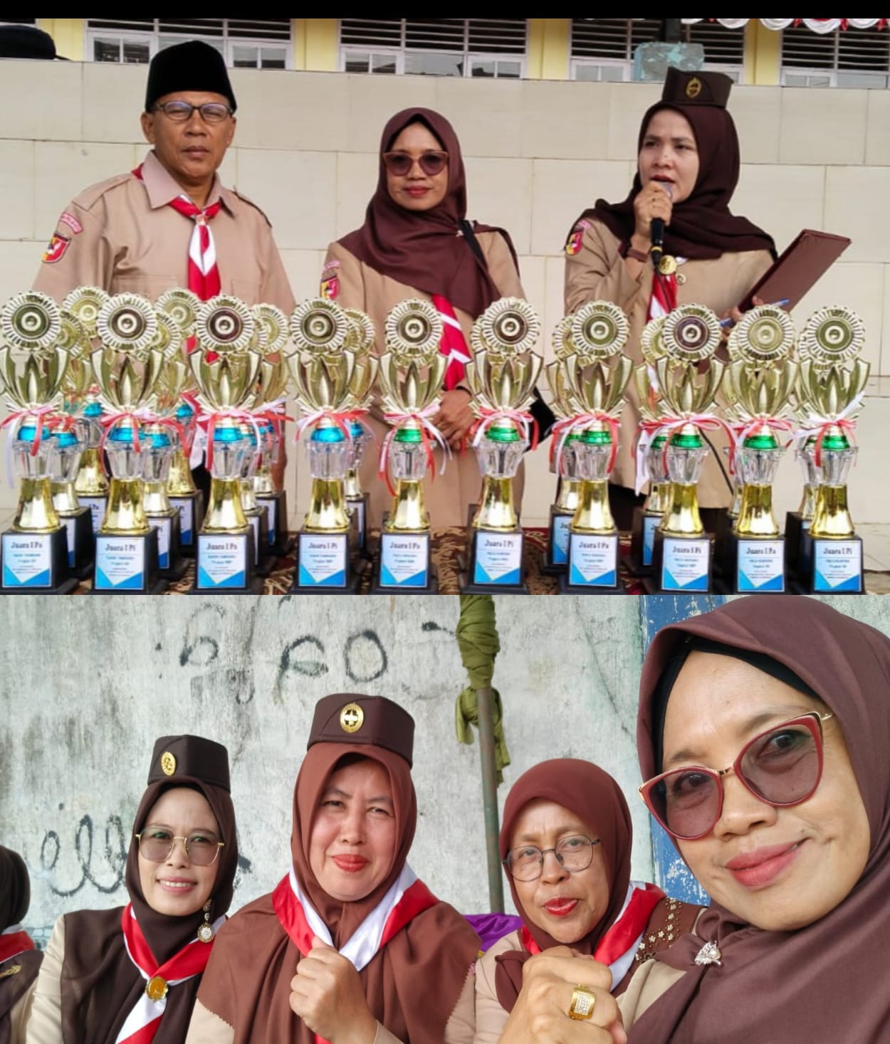 Camat Pangkalan Koto Baru Jadi Inspektur Upacara Peringatan Hari Pramuka ke 63 Tahun 2024