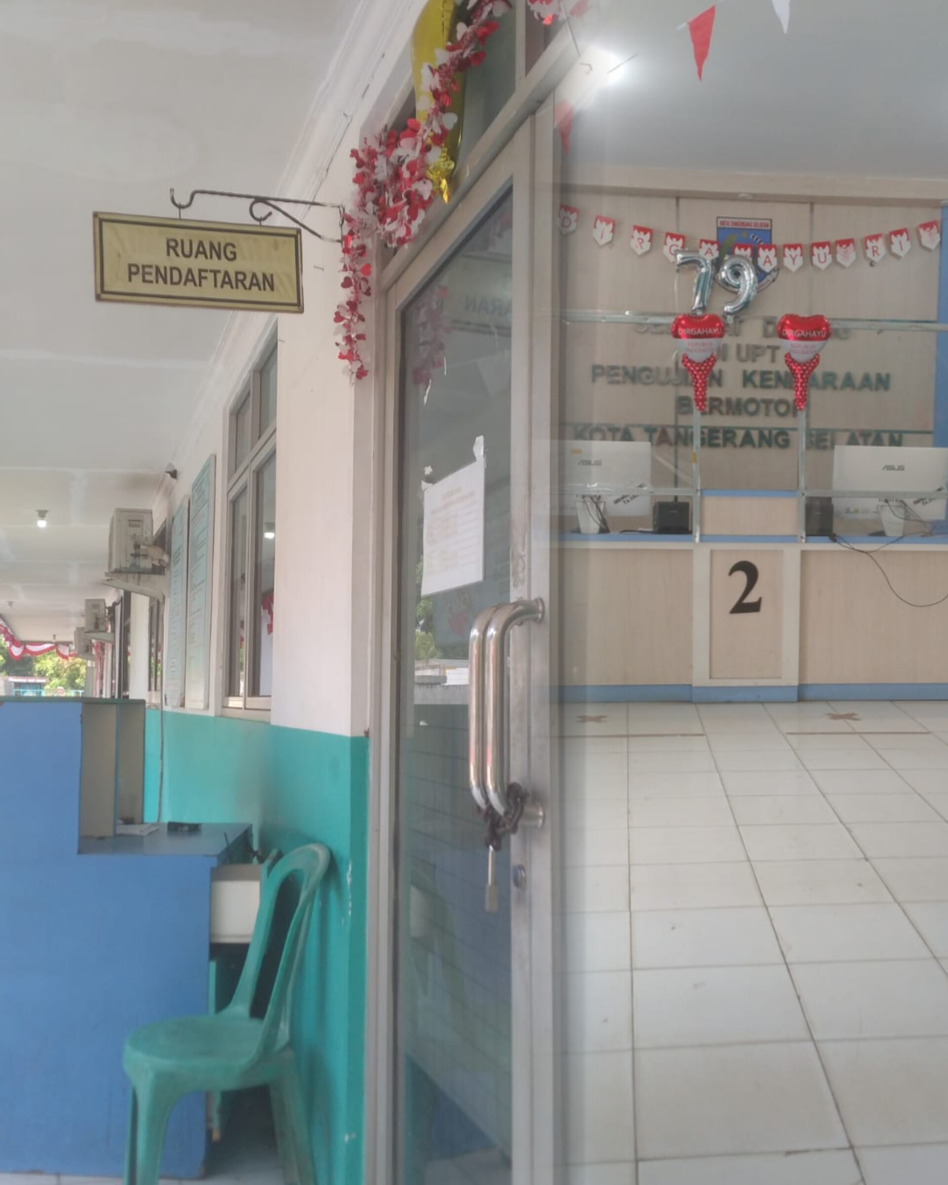 Hasil Investigasi UPT Uji Kir Kota Tangerang Selatan, Pukul 11.30 WIB, Pintu Pendaftaran Ditutup
