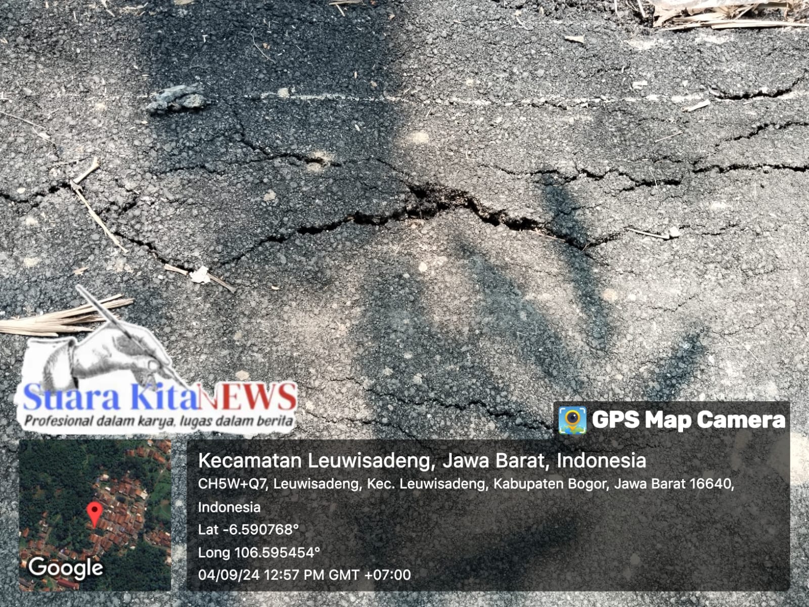 Pemdes Sadengkolot, Realisasikan Insfrastruktur Pengaspalan Hotmix Jalan Desa dan TPT, di Duga Asal Jadi, Anggaran Bankeu 1 Miliar Satu Desa Tahun 2024