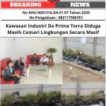 Kawasan Industri De Prima Terra Diduga Masih Cemari Lingkungan Secara Masif