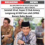 Setelah Viral, Super Z Club Aviary Langsung di RDP kan oleh DPRD Batam Rabu Besok