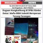 Dugaan Kongkalikong di SPBU Rimbo Datar: Mafia BBM Subsidi Beroperasi Terang-Terangan