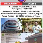 Majalengka Gempar: Dugaan Pengkondisian Proyek oleh Oknum Pengusaha Mencuat, Bupati Turun Tangan – GMOCT Kawal sampai Tuntas