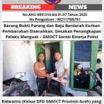 Barang Bukti Parang dan Baju Berdarah Korban Pembacokan Diserahkan, Desakan Penangkapan Pelaku Menguat – GMOCT Soroti Kinerja Polisi