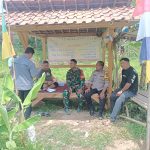 Berikan Himbauan Kamtibmas, Bhabinkamtibmas Desa Lumpang Polsek Parungpanjang Laksanakan Sambang Warga Bersama Babinsa