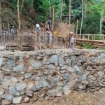 Pengusaha Lokal Cigudeg Bangun Jembatan Penghubung di Desa Banyu Wangi