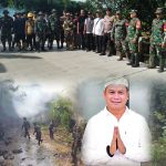 Kegiatan Karya Bakti Koramil 1904/Campaka Kodim 0619/Purwakarta di Desa Cikadu