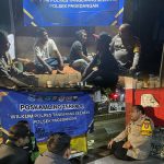 Polsek Pagedangan Gelar Giat Siskamling Terpadu di Desa Cicalengka