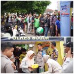Polres Bogor Bagikan Takjil dan Makan Gratis untuk Masyarakat di Depan Mako