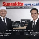 Pimpinan dan Wakil Pimpinan Redaksi Suarakitanews.co.id Sampaikan Ucapan Selamat Hari Raya Idul Fitri 1447 H