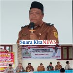 Sertijab Pj Kepala Desa kepada Kades PAW Gunung Picung Berjalan Sukses dan Khidmat